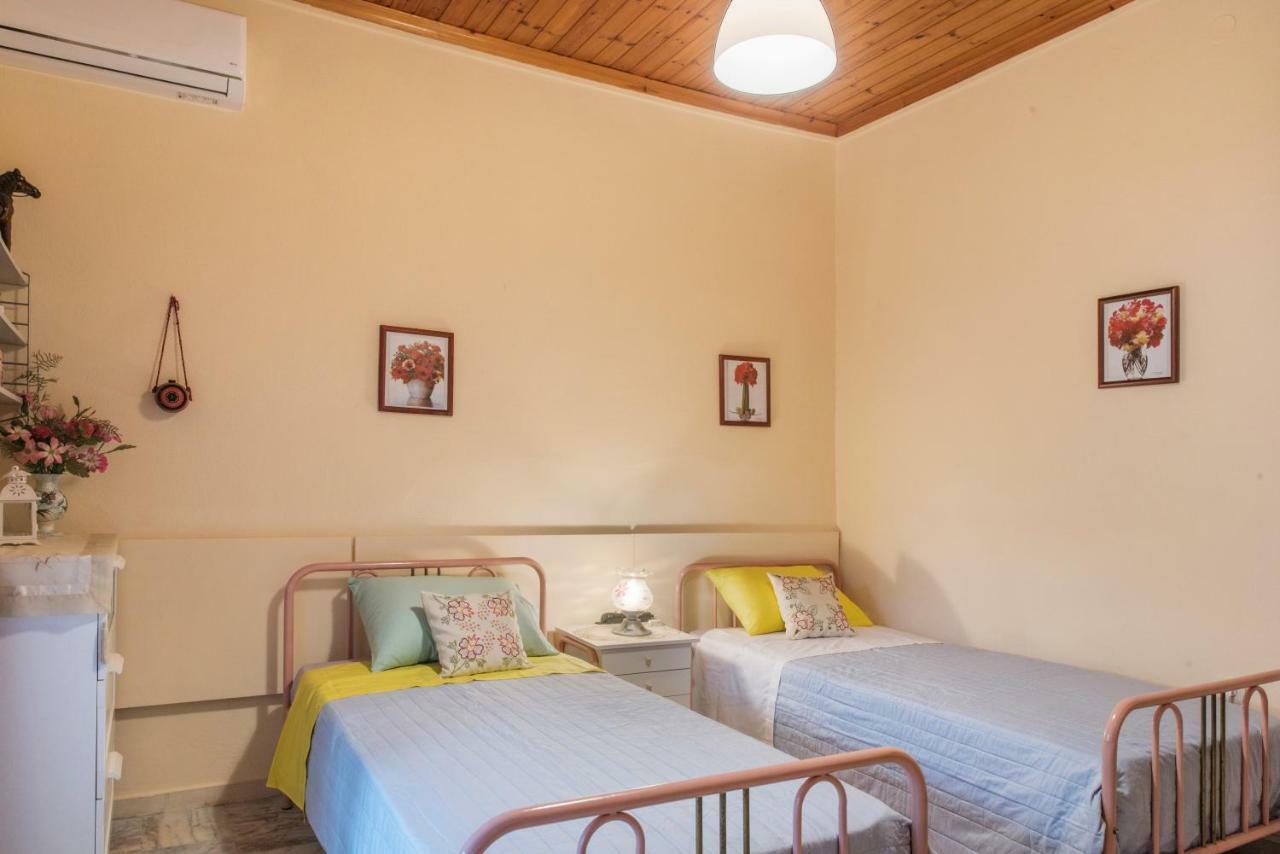 Family Holiday Apartment With Garden & Bbq Velonades  Exterior photo