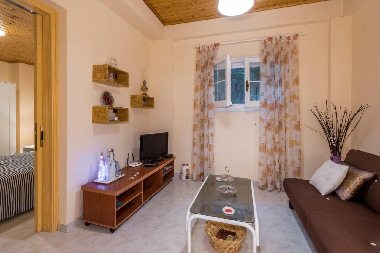 Family Holiday Apartment With Garden & Bbq Velonades  Exterior photo