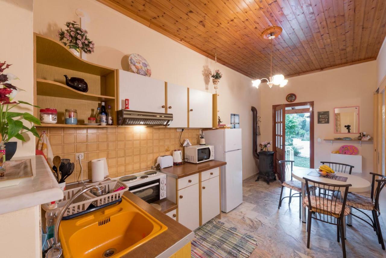 Family Holiday Apartment With Garden & Bbq Velonades  Exterior photo